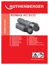 Rothenberger Press machine ROMAX AC ECO set Handleiding