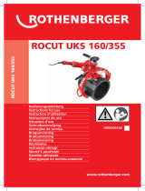 Rothenberger ROCUT UKS 160/355 Handleiding