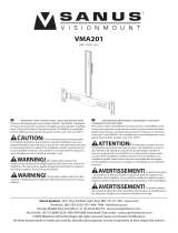Sanus Systems New VisionMount VMA201 Handleiding