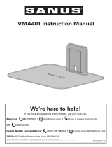 Sanus VMA401 Installatie gids