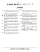Sanus Systems VMPL50 Handleiding