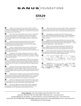 Sanus SFA29 Handleiding