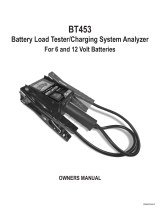 Schumacher BT453 Battery Load Tester/Charging System Analyzer de handleiding