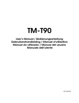 Seiko TM-T90 Handleiding