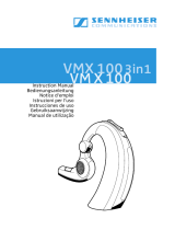 Sennheiser VMX100-T Handleiding