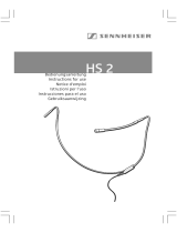 Sennheiser HS 2 (old) Handleiding