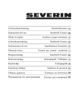 SEVERIN MULTI-SANDWICH-TOASTER SA 2962 - Handleiding