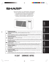 Sharp R15AT Horeca Pro de handleiding
