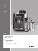Siemens Fully automatic coffee machine de handleiding