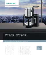 Siemens TC863 Serie Handleiding