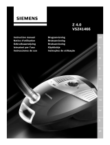 Siemens VSZ41466/01 Handleiding