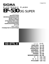 Sigma EF-530 DG SUPER EO-TTL II Handleiding