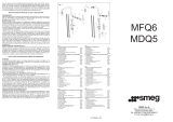 Smeg MFQ6-CR Handleiding