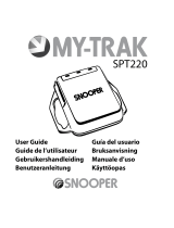 Snooper My-Trak SPT220 Handleiding