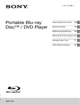 Sony BDP-SX1 de handleiding