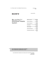 Sony BDV-N9200W Gebruikershandleiding
