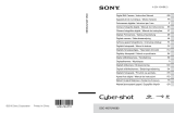 Sony Cyber-shot DSC-W580 Handleiding