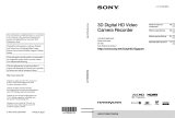 Sony HDR TD20E de handleiding