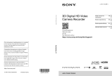 Sony HDR-TD30E de handleiding