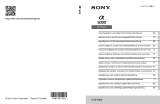 Sony A5000 Serie Handleiding