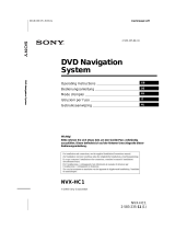 Sony NVXHC1 Handleiding
