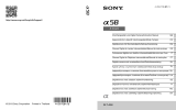 Sony Série α 58 Handleiding