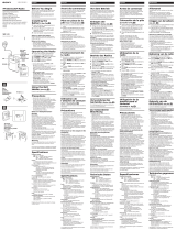 Sony SRF-49 Handleiding