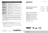 Sony UBPX800M2B.EC1 de handleiding