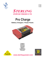 Sterling Power Products Pro Charge PT1210 Handleiding