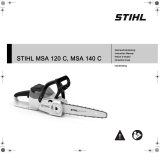STIHL MSA 120 C, MSA 140 C de handleiding