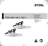 STIHL MSA 160 C, 200 C de handleiding