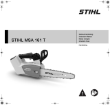 STIHL MSA 161 T de handleiding