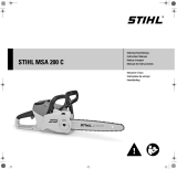 STIHL Msa 200 c Handleiding