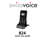 SWISS VOICE B24 Mobile Phone Handleiding
