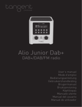 Tangent Alio Junior DAB+ Red High Gloss Handleiding