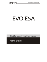 Tangent Evo E5A Handleiding