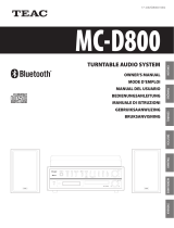 TEAC MC-D800 de handleiding