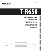 TEAC T-R650 de handleiding