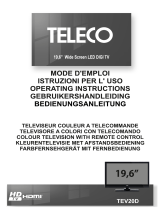 Teleco Televisore TEV20D Handleiding