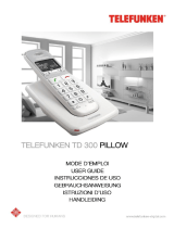Telefunken TD 352 Pillow de handleiding