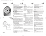 TFA Analogue radio-controlled alarm clock with digital display of seconds Handleiding