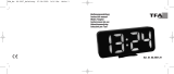 TFA Digital Alarm Clock with LED Digits Handleiding