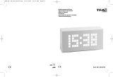 TFA Digital Alarm Clock with Luminous Digits TIME BLOCK de handleiding