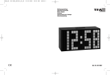 TFA Digital Alarm Clock with Luminous Digits TIME BLOCK Handleiding