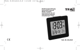 TFA Digital Radio-Controlled Alarm Clock with Temperature Handleiding