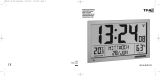 TFA Digital XL Radio-Controlled Wall Clock with Room Climate Handleiding