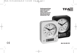 TFA Radio-Controlled Alarm Clock with Digital Alarm Setting COMBO Handleiding