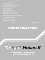 Thrustmaster Thrustmaster T-Flight Stick X PS3 Handleiding