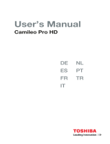 Toshiba Camileo Pro HD Gebruikershandleiding