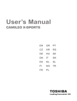 Toshiba Camileo X-Sports Gebruikershandleiding